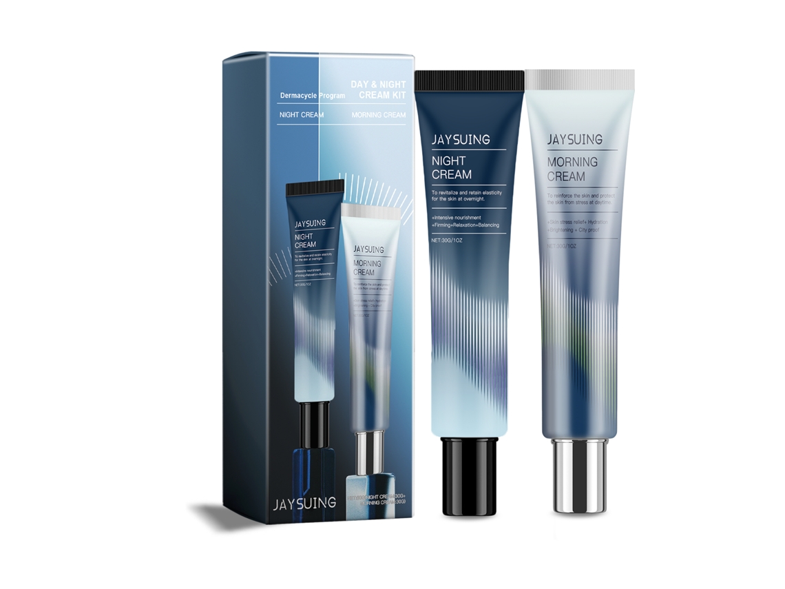 Kit de 2 cremas: crema de día y crema de noche.