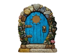 Puerta de hadas para árboles, decoración, mini jardín encantado