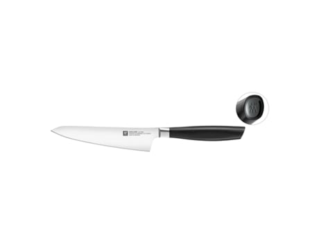 All * Star Cuchillo cocinero compacto 14 cm, Negro ZWILLING