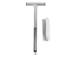Recolector De Tierra De Acero Inoxidable Con Mango En T Y 2 Bolsas Reutilizables Para Uso En Jardines O Granjas.