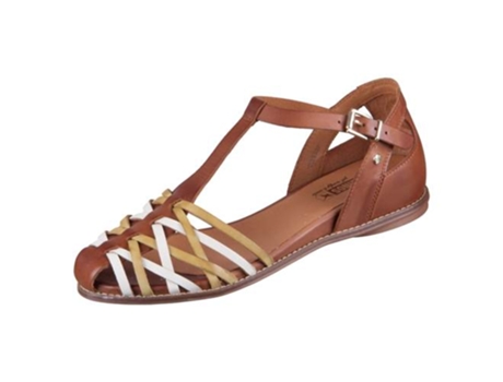 Sandalias PIKOLINOS Material sintético Mujer (40.0 eu - Marrón)