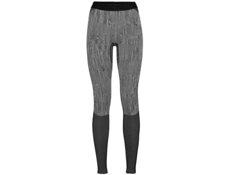Ropa interior para Mujer ODLO Bottom Long Blackcomb Gris para Esquí (XS)