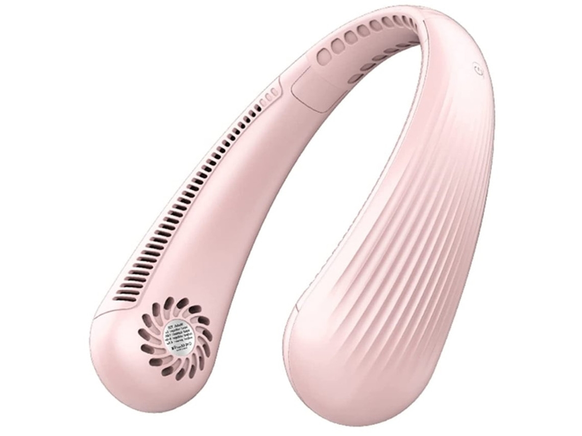 Ventilador de cuello YIZHOOD Fans287 Rosa