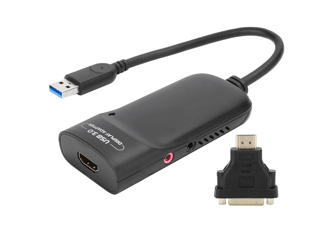 Adaptador (usb3.0 A Hdmi, Compatible Con Salida 2k)