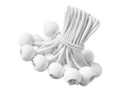 50 150 Herramientas De Tensión Elástica Blancas Con Bola De Látex Mm Para Cuerdas