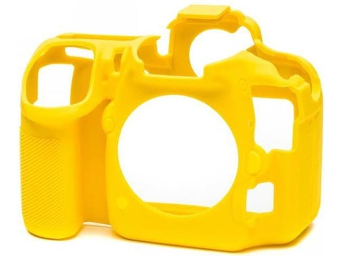Funda silicona EASYCOVER Nikon D500 Amarillo
