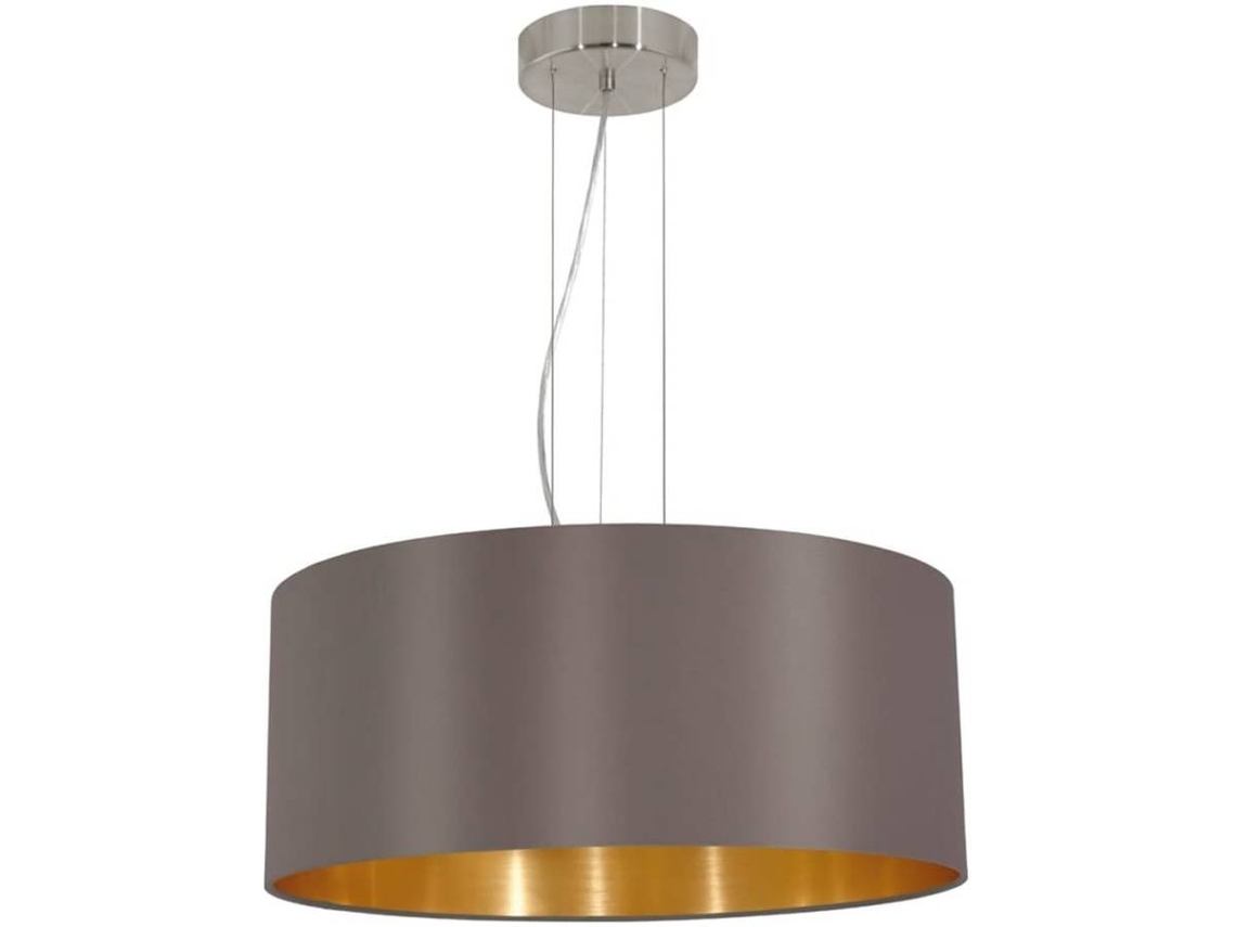 EGLO Lampara colgante Maserlo 53 cm color capuchino 31608