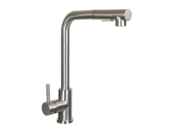 Grifo de baño extensible Nettlife de acero inoxidable con giro de 360° y 2 modos de pulverización