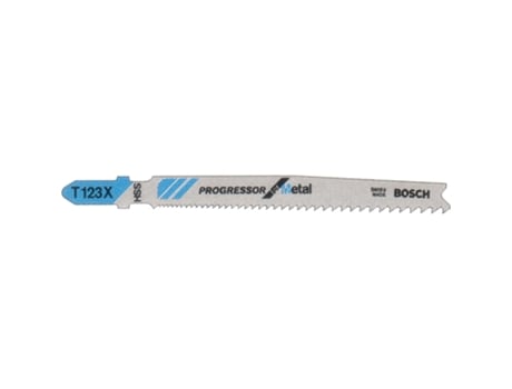 Hoja de Sierra de Calar BOSCH T 123 Xf Progressor para Metal