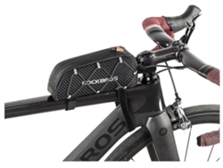 Bolsa para cuadro de bicicleta, impermeable, reflectante, para barra transversal de ciclismo, parte frontal superior, SAISIYIKY
