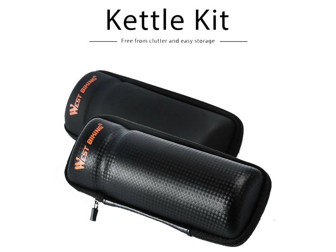 Bolsa portátil para bicicleta West Biking con compartimentos para botellas, llaves y herramientas de reparación - Gran capacidad