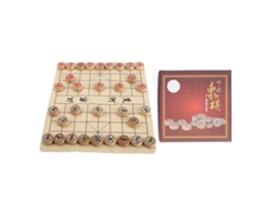 Bj-set De Xadrez Chinês Haya Tabuleiro De Couro Pu Jogo Xiangqi Para Crescimento Intelectual Diâmetro 3cm