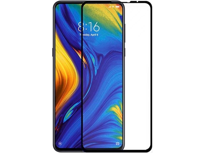 Protector de Cristal Templado Xiaomi Mi Mix 3 3D Negro
