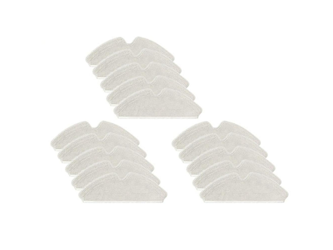 15pcs panos de esfregão para proscenic m7 pro vacuum, para proscenic m7 pro/max
