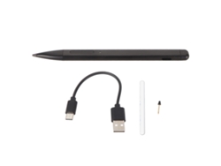Lápiz Óptico Plano Con Sensibilidad A La Presión De 4096 Niveles, Carga Mediante Usb-c Y Función Bluetooth Para Surface.