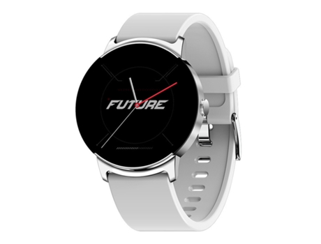 Smartwatch, 20 modos de deporte, notificación push multiaplicación, apto para iPhone y Android, blanco CHRONUS