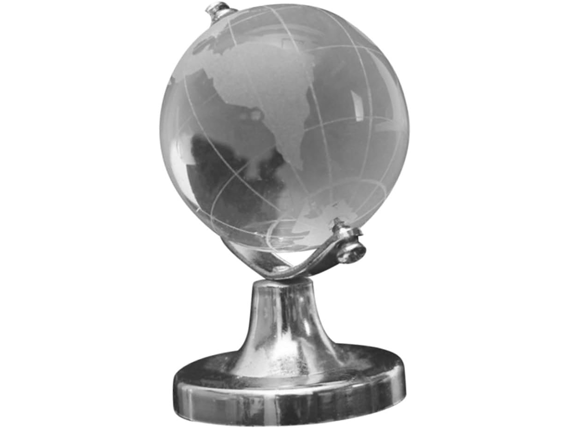 Globo terráqueo miniatura decorativo, adorno geográfico, decoración de mesa, decoración del hogar, GOKOCO