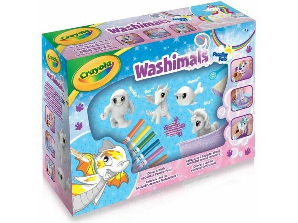 Juego Creativo CRAYOLA Washimals Customizado (Edad Mínima Recomendada: 3 años)