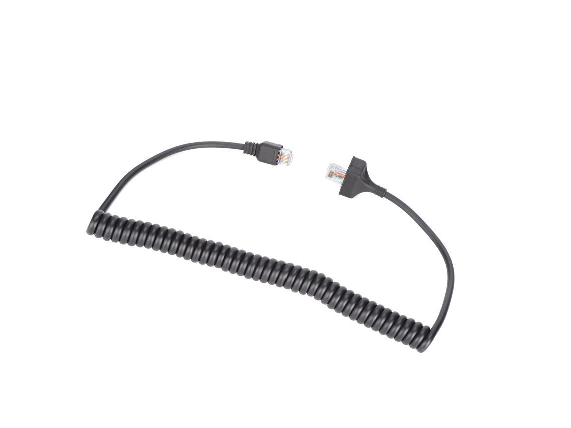 Extensión de cable para micrófono de mano (repuesto, conexión para KMC‑32/TM471)