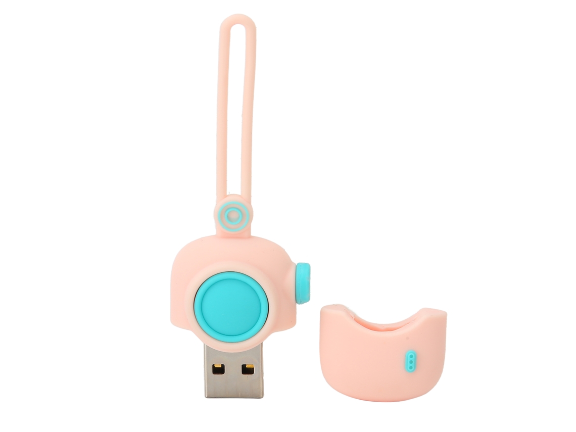 Memoria Usb 2.0 De 16 Gb Con Diseño De Dibujos Animados, Plug And Play, Hot Swap Para Teléfonos Móviles Y Ordenadores - Rosa