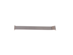 Correa de reloj de malla de acero inoxidable con cierre magnético de 38 a 41 mm