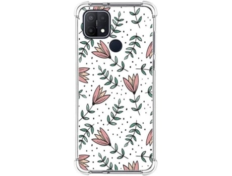 Carcasa Oppo A15 TUMUNDOSMARTPHONE Dibujos Antigolpes Flores 01 Multicolor