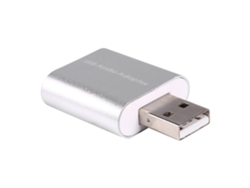 Adaptador De Tarjeta De Sonido Estéreo Virtual De 7.1 Canales Usb 2.0 Para Portátil