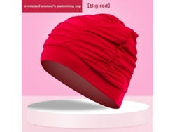 Gorro De Natación Elástico Y Suave Para Cabello Largo, Unisex, Impermeable, 2023