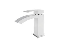 Grifo De Lavabo Con Repisa 02111cw En Latón Cromado Colección Eas