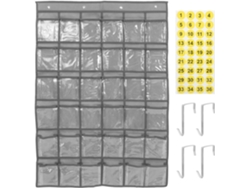 Paquete Almacenamiento Colgante Teléfonos Móviles Montado Pared Fabricado Tejida Pvc 36 Unidades Organiza