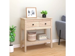 Mesa consola | Mesa de entrada | Mesa auxiliar 75x35x75 cm Madera maciza de pino