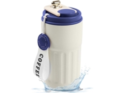 Taza de vacío de temperatura constante de 12 oz de acero inoxidable con diseño a prueba de fugas Gusshious Blue