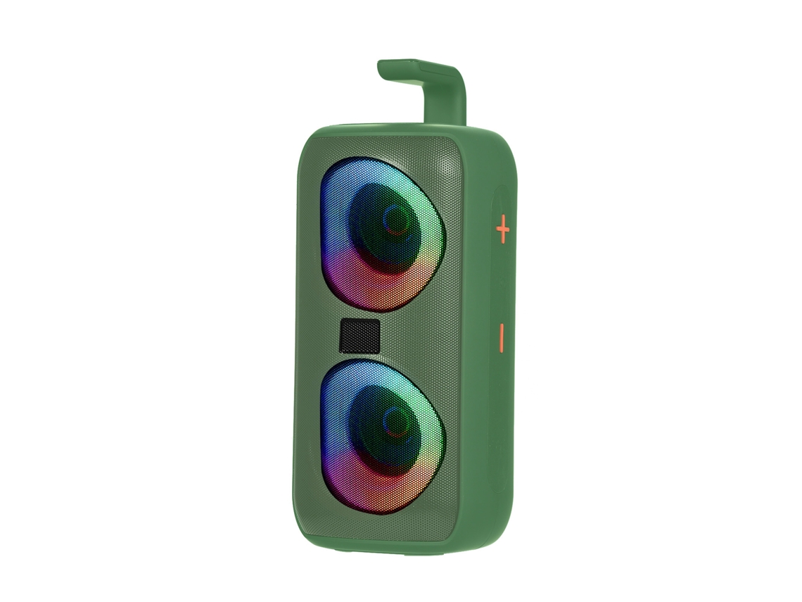 Altavoz Portátil A85 Rgb Con Altavoces Duales, Entrada Aux Y Reproductor De Música Para Baile Cuadrado Al Aire Libre.