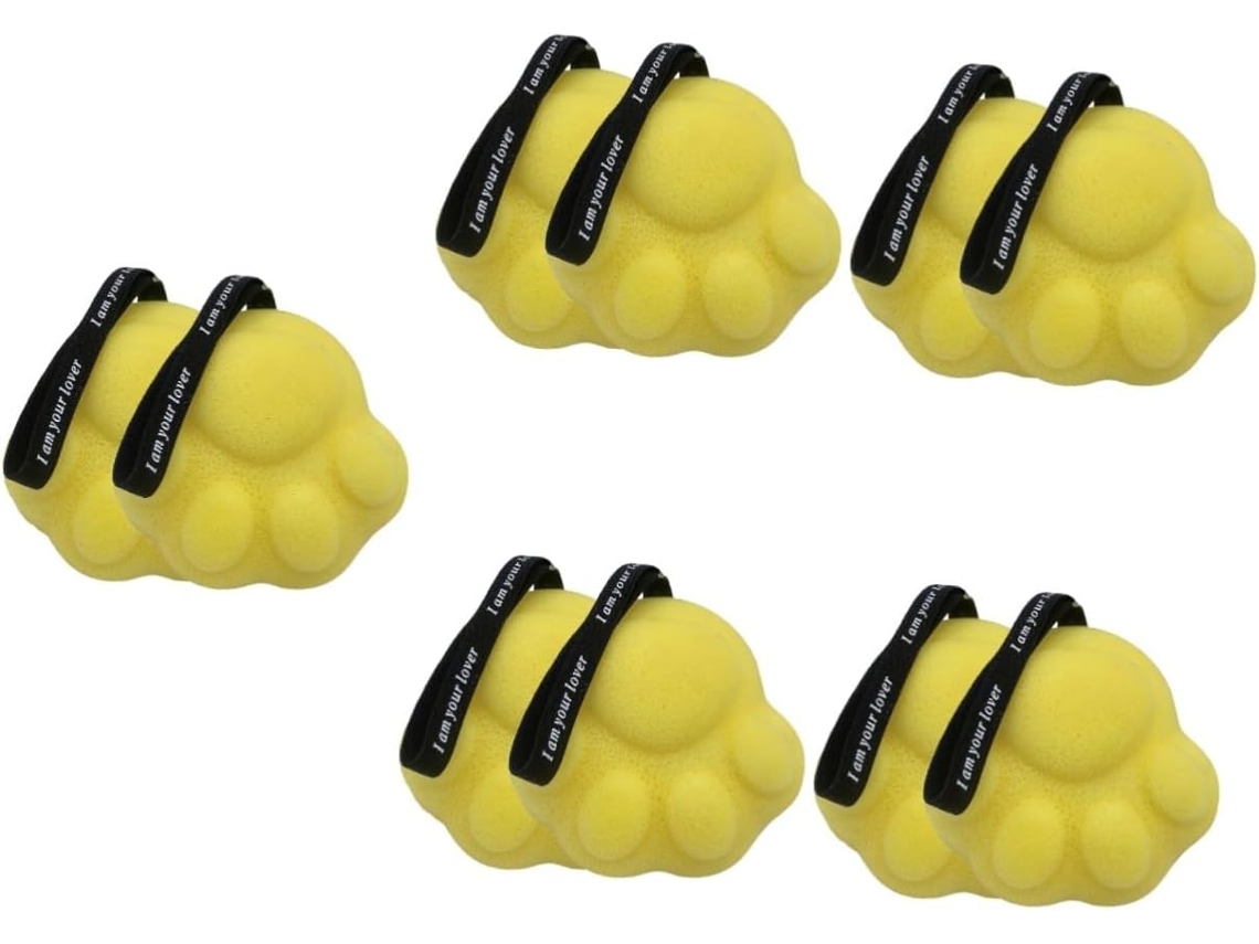 Juego de 10 toallas de baño cómodas y prácticas.