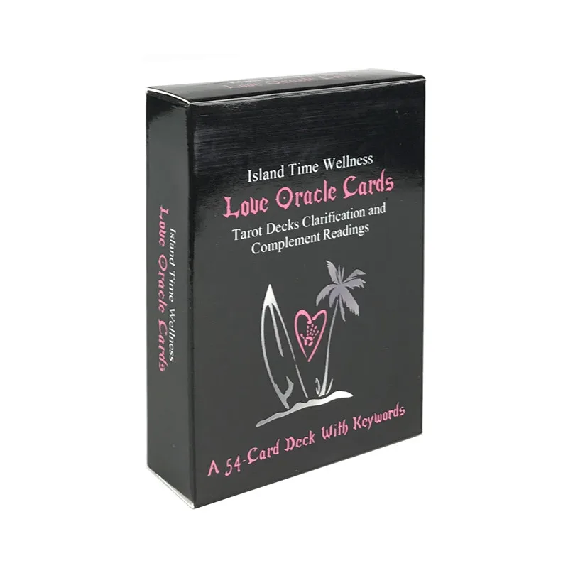 Baraja Katarot Del Oráculo Del Amor Y La Salud De Island Time, 54 Cartas