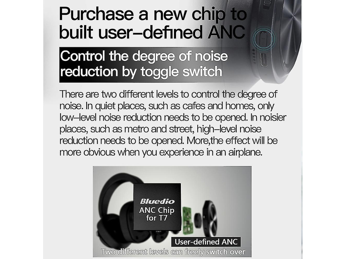 Auriculares hotsell bluedio t7