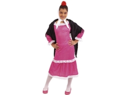Disfraz de Niña DISFRAZZES Chulapa Madrileña (Talla: 5 a 7 años)