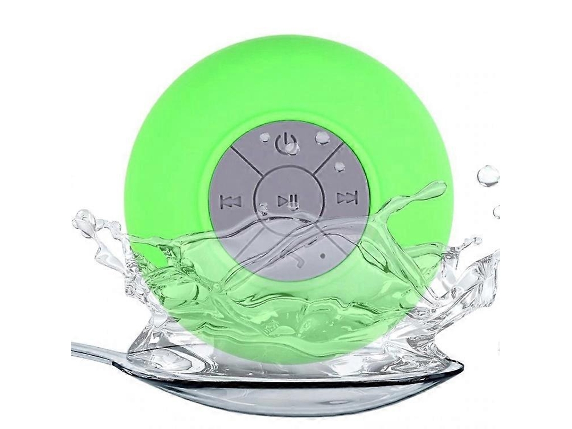 Mini subwoofer inalámbrico portátil e impermeable para ducha, altavoz Bluetooth, llamadas manos libres, reproducción de música y llamadas de Rosewell