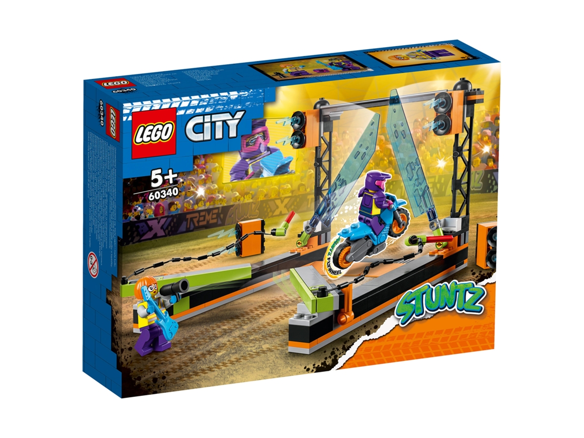 LEGO City: Stuntz O Desafio Acrobatico Com Laminas 60340 (Idade Mínima: 5 Anos - 154 Peças)