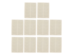 10 Piezas De Piel Sintética De Silicona De 1 Mm Para Práctica De Microblading, Sin Tinta, Para Tatuaje De Cejas.