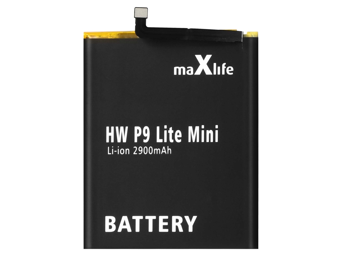 Batería Interna Huawei P9 Lite Mini, Y6 2017 e Y5 2018 MAXLIFE Negro