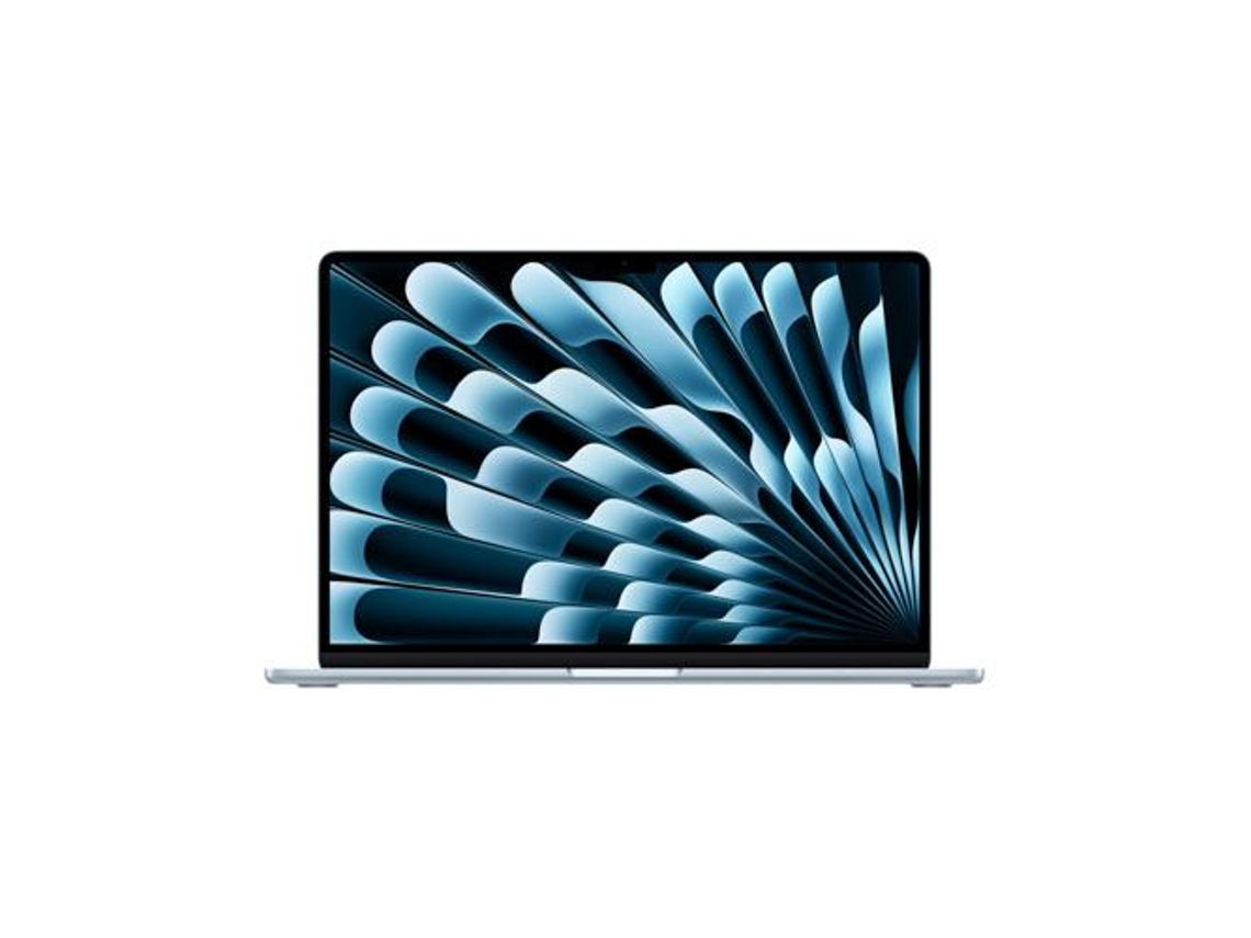 MacBook Air APPLE Azul Cielo (15'' - Apple M4 10-Core - RAM: 16 GB - 256 GB - GPU 10-Core)