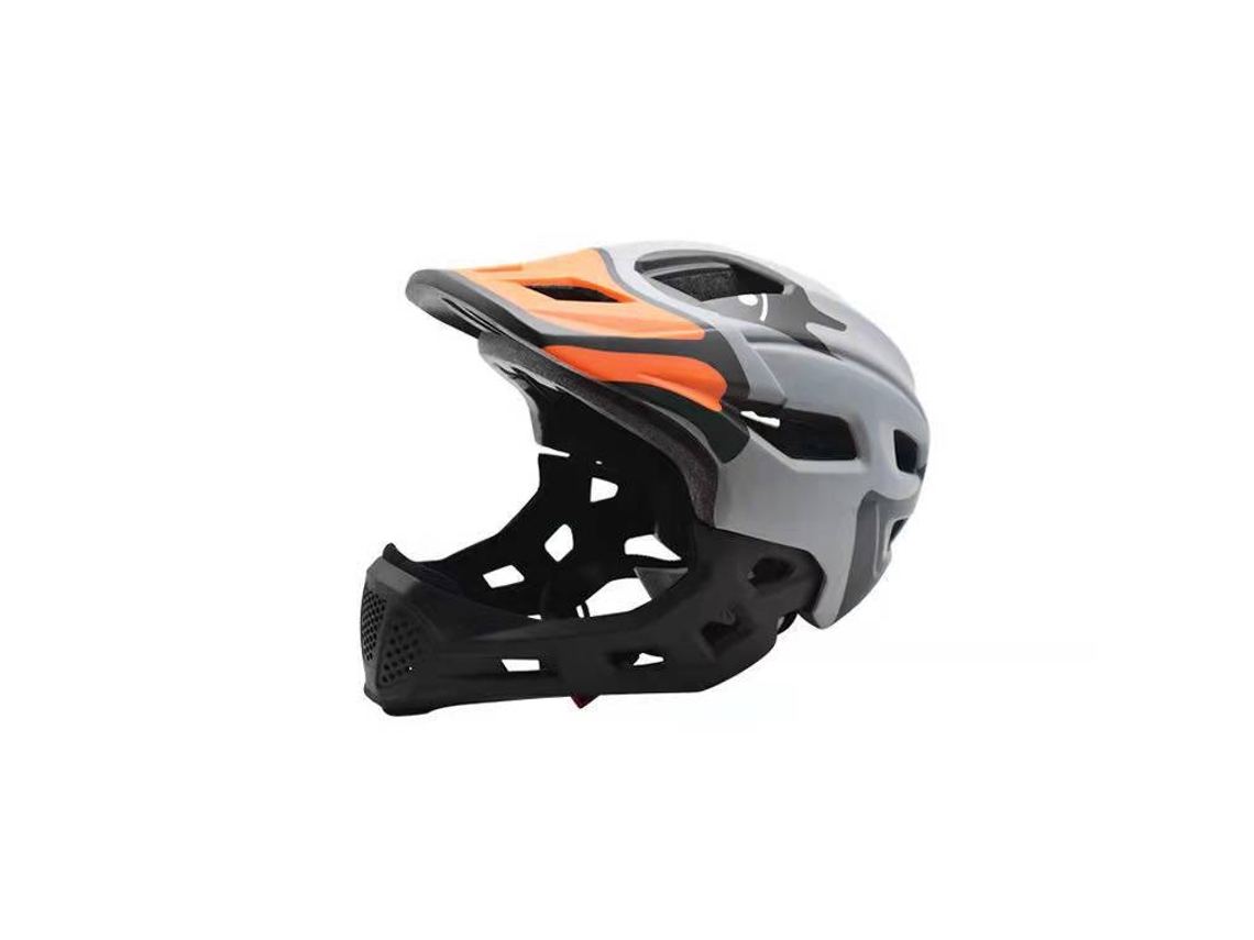 (gris) Casco Infantil De Ciclismo, Casco Deportivo, Casco Integral Desmontable