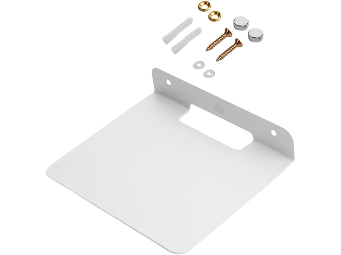 Soporte Mural Pour Haut-parleur, Métal Blanc, Capacité Charge Élevée, Fixation Murale Enceinte