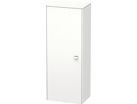 Armario DURAVIT Brioso semialto individual 1 puerta abatible a la izquierda 1 balda de madera 2 baldas de cristal altura mín. 91,1 cm - máx. 13