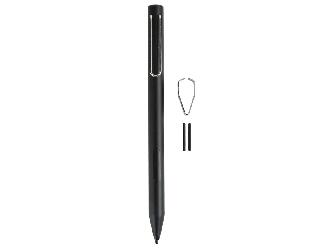 Caneta Estilo Digital Capacitiva 4096 Níveis Sensibilidade Pressão Para Surface Pro 6/5/4/3 Go Book Laptop Studio Preta