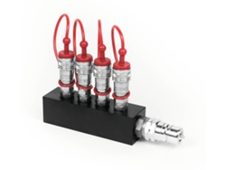 Accesorio de Iluminación TCM Co2 Distribution Block (4x3/8 In To 1x3/8 Out)