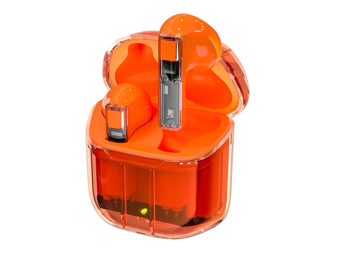 Auriculares Bluetooth True Wireless SEMD naranja Bt5.3