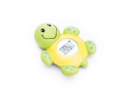 Termómetro electrónico de agua Yuysan para el baño del bebé, medición precisa para el hogar y la piscina, con forma de tortuga pequeña.
