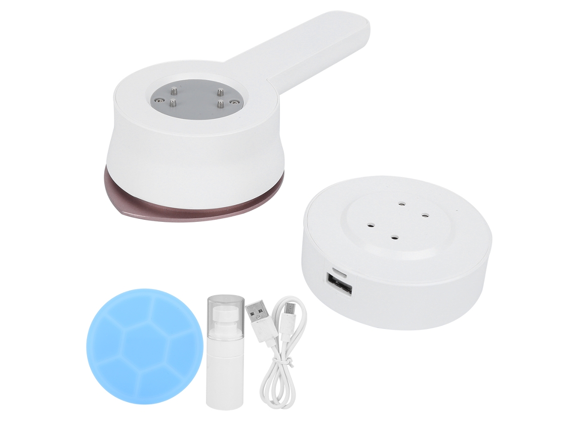 Mini plancha de mano eléctrica inalámbrica, portátil, pequeña, recargable por USB, para viajes